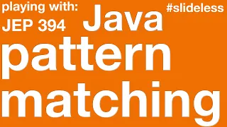 Java s Pattern Matching for instanceof