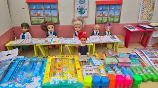 Barbie Doll All Day Routine In Indian Village/Radha Ki Kahani Part -724/Barbie Doll Bedtime Story||
