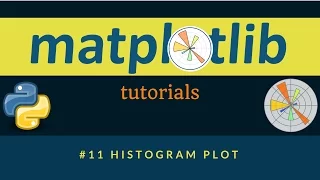 Matplotlib Plotting Tutorials 011 Histogram Plot