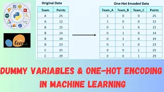 Machine Learning Tutorial Python - 5 Dummy Variables and One-Hot Encoding in Machine Learning