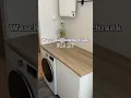 Waschmaschinenschrank DIY 🪐 #ikea #diy #home #inspiration #2024trends #interior
