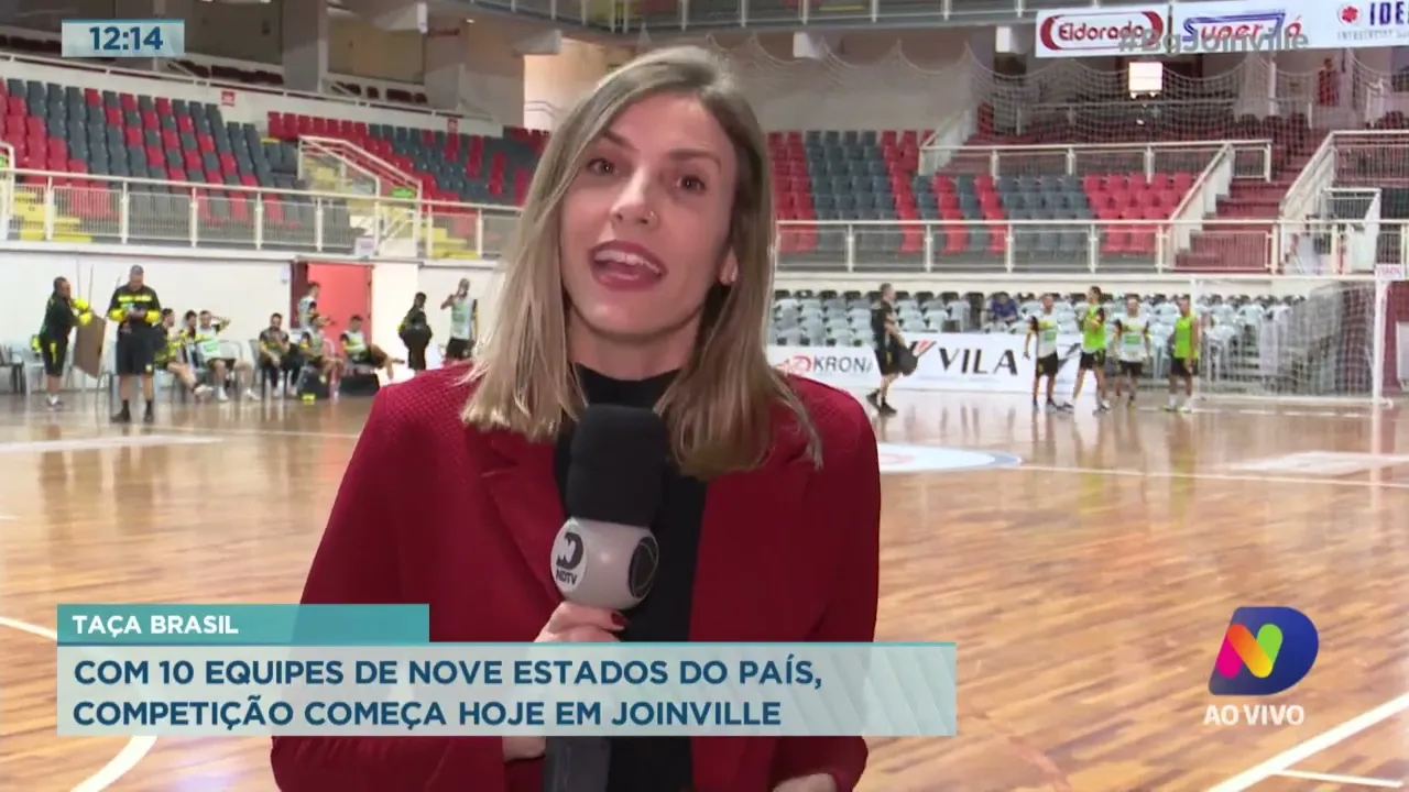 Taça Brasil: com 10 equipes de nove estados do país, competição começa hoje em Joinville