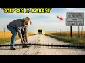 HOA Karen Kept Speeding Through My Farm So I Buried Spike Strips Under the Dirt Road