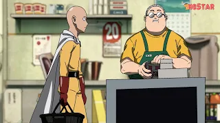 saitama accidentally goes to sakomotos shop and this happen