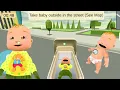 Download Lagu Bayi sultan tom tom jalan jalan ke taman kota😁😁