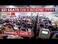 THIS IS INSANITY Long-Haul Economy on India s DENSEST plane IndiGo Boeing 777-300ER to Istanbul