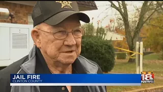 Clinton County Jail fire