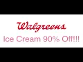 Walgreens Ice-Cream 90 Off