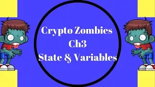 Crypto Zombies Ch3 State Variables Integers Declare Initialize Solidity Variable