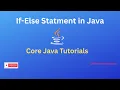 If-Else Statement in Java
