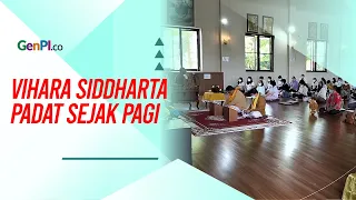 Suasana Berbeda di Vihara Siddharta Saat Ibadah Waisak 2022