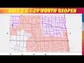 UPDATE Highway 2 Interstate-29 North Reopen