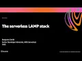 AWS re Invent 2020 The serverless LAMP stack