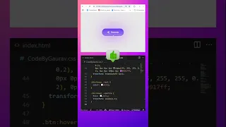 Button Animation with Hover Effects HTML CSS Cool UI Design
