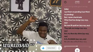 seyi is continuing the run 2023 seyi vibez amdallah reaction review 