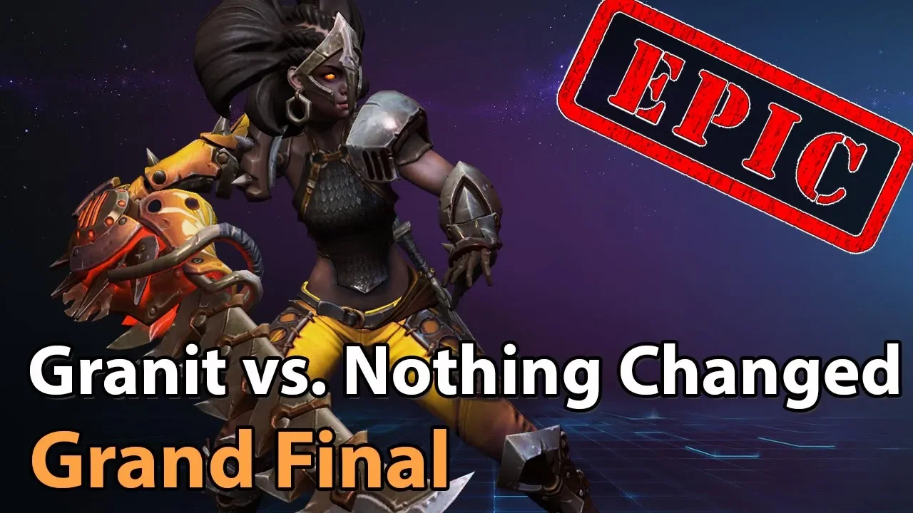► EPIC Heroes of the Storm: Granit Gaming vs. Nothing Changed - Grand Final HeroesHype