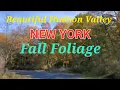 Beautiful Colors of Fall Foliage - Driving Around in Hudson Valley Dutchess County New York