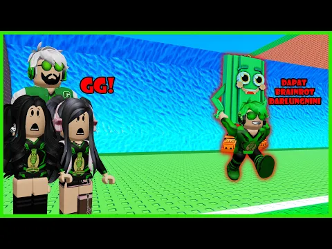 Video Thumbnail: GOKIL! Aku Selamatkan Brainrot Diriku Darlungini Dari Tsunami - Roblox Escape Tsunami For Brainrots