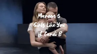 Download Maroon 5 - Girls Like You ft. Cardi B (Lyrics) MP3