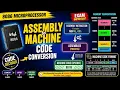 Assembly to Machine Code Conversion Step-by-Step Explained Microprocessor 8086