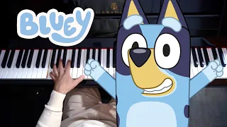 How to play BLUEY Theme Song on Piano