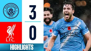 أهداف مباراة مانشستر سيتي وليفربول ٣ ٠ الدوري الإنجليزي الممتاز ٢٠٢٥ 