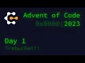 Day 1 Trebuchet Advent of Code 2023