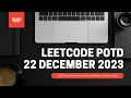 1422 Maximum Score After Splitting a String 22 December Leetcode POTD DelsionCodez