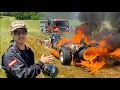 My 3 000hp jet car caught on fire F1 Build Part 1