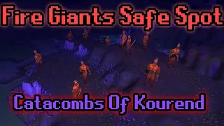 OSRS Slayer Safe Spot - Fire Giants in The Catacombs of Kourend