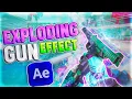 Exploding Gun Effect with Plexus in After Effects Tutorial