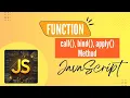 JavaScript Function Control call bind apply Bangla Tutorial