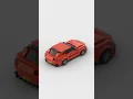 Lego Golf 7 GTI Red Rear View Exhaust Custom MOC