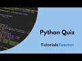 Python Quiz