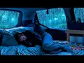 Download Lagu Deep Sleep Ambience: Soothing Thunderstorm Sounds on Cozy Car to Fall Asleep Fast \u0026 Release Stress