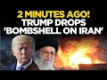 LIVE Trump s EXPLOSIVE Warning Stuns Iran We ll Bomb Again Trump Latest News Live US News