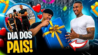 ROTINA DO DIA DOS PAIS COM JOHN COMPRAMOS UM PRESENTE SURPRESA !!