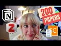 My Literature Review Workflow - Read over 200 Papers