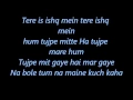 Lagu Tere Ishq Mein | Lyrics | Na Bole Tum Na Maine Kuch Kaha