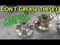 John Deere Myth - Don t grease those