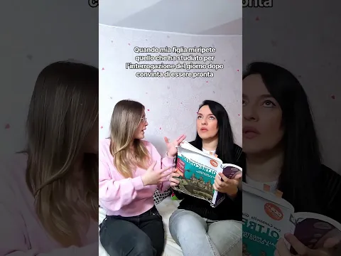 Sofi è convinta di essere pronta per l'interrogazione🤦🏻♀️🤦🏻♀️🤦🏻♀️