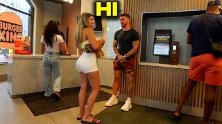 how you can meet women anywhere (LIVE DEMO)
