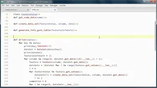 Decision Tree Python Prototype Project 01 data from SQLite DB and file functionality