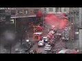 Traffic Cam Scanner Fire in building under construction 18