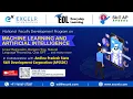 National Faculty Development Program on Machine Learning and Artificial Intelligence Day 4