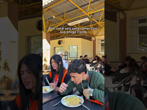 Como ele esquece de orar? 😮‍💨