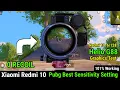 Redmi 10 Pubg sensitivity setting | Redmi 10 6 128 pubg test graphics