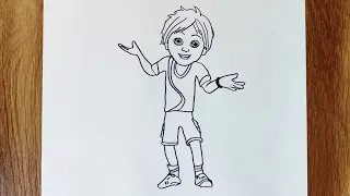 how to draw shiva drawing step by step shiva cartoon drawing sketches