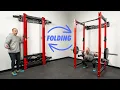 The Most Over-Built Power Rack That Folds PRx Folding 4-Post Rack Review