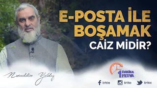 Elektronik posta ile boşamak caiz midir?